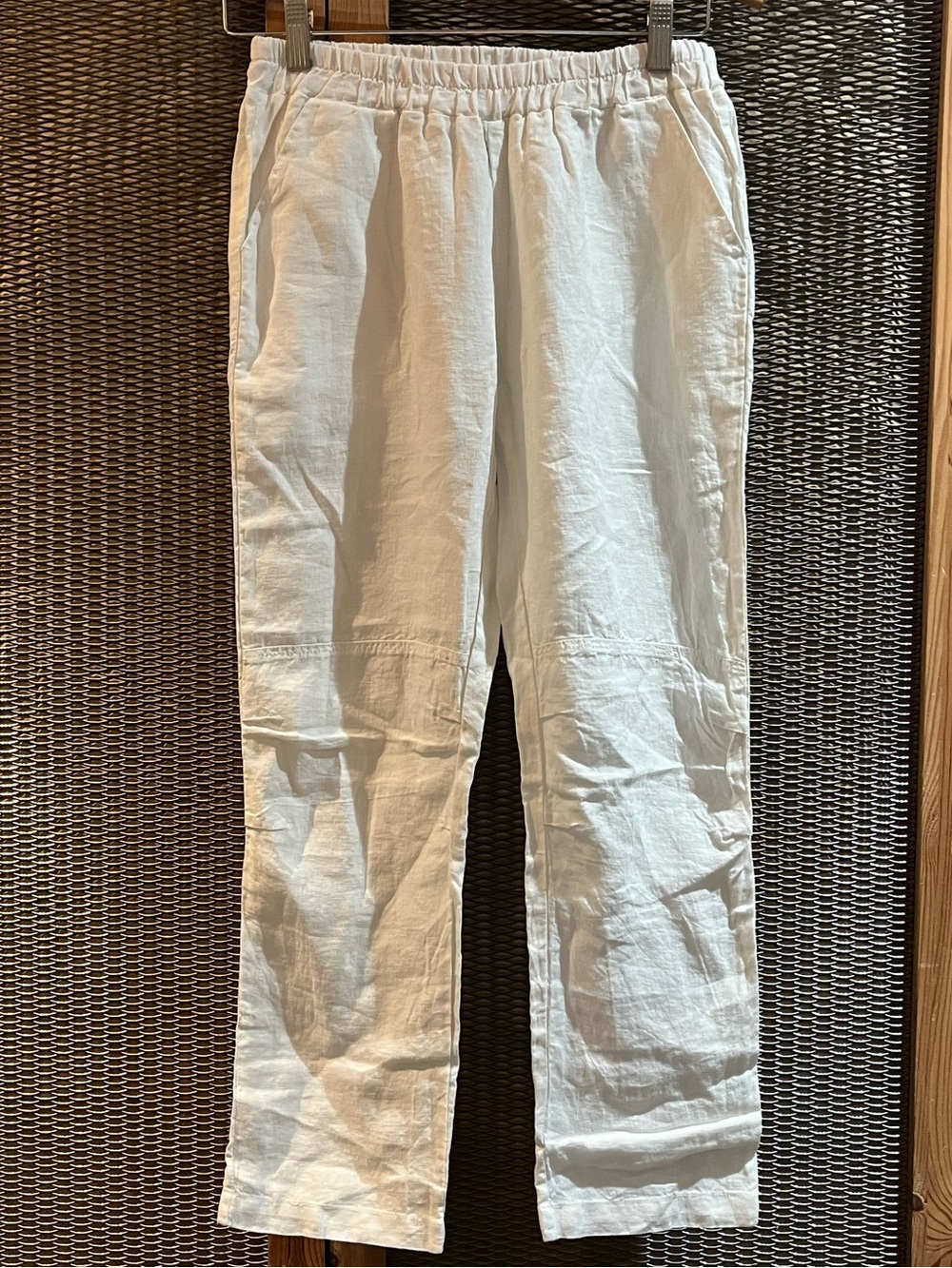 Gilbert - White Linen Pants